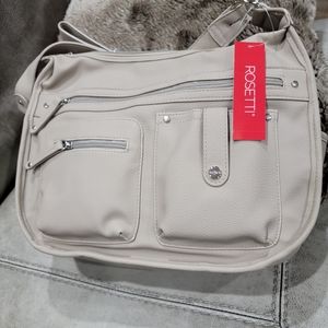 NWT Rosetti Camel Mouse Color Hobo Shoulder Handbag